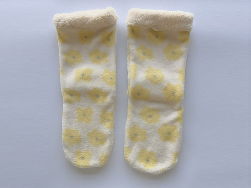 Japanese style non-slip printing foot cover with soft feeling-11