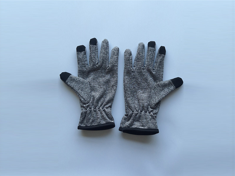 Men's style touch screen gloves -4