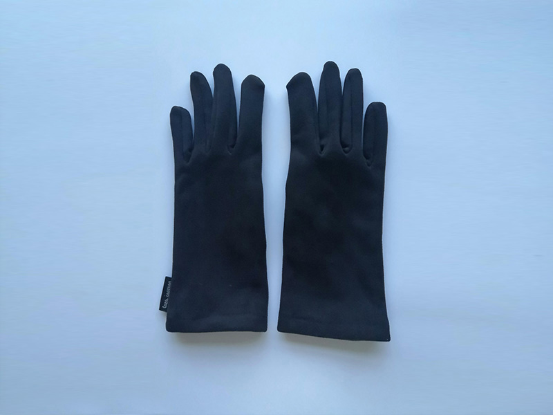 Women's style suede gloves touch screen gloves
