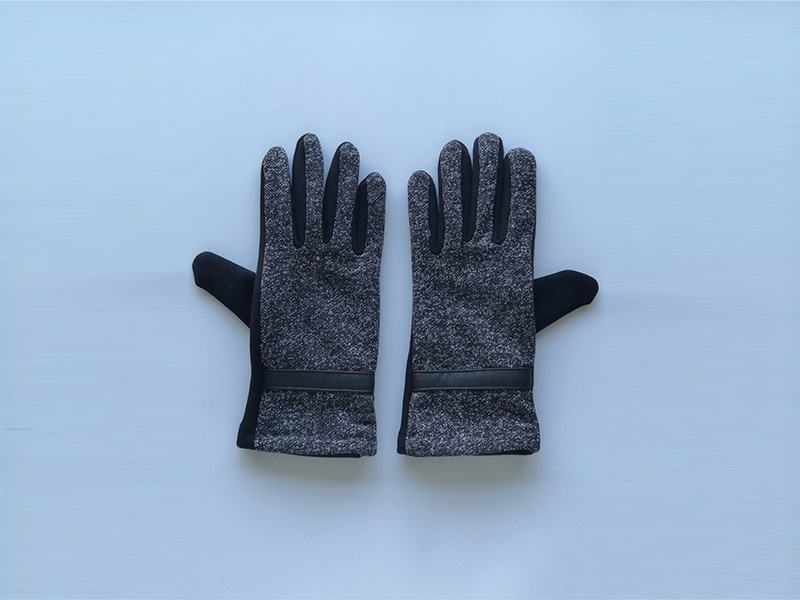 Stiching gloves shining gloves