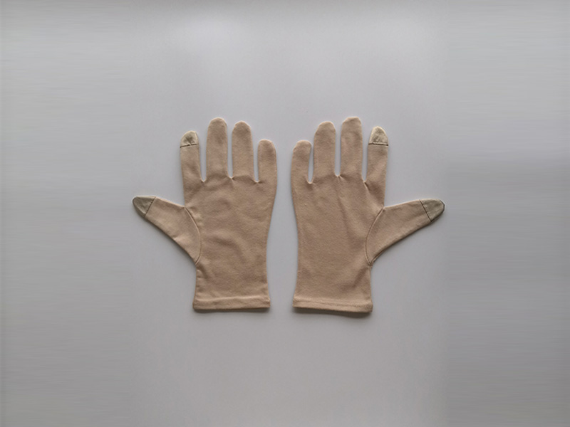 Touch screen cotton solf gloves - 9