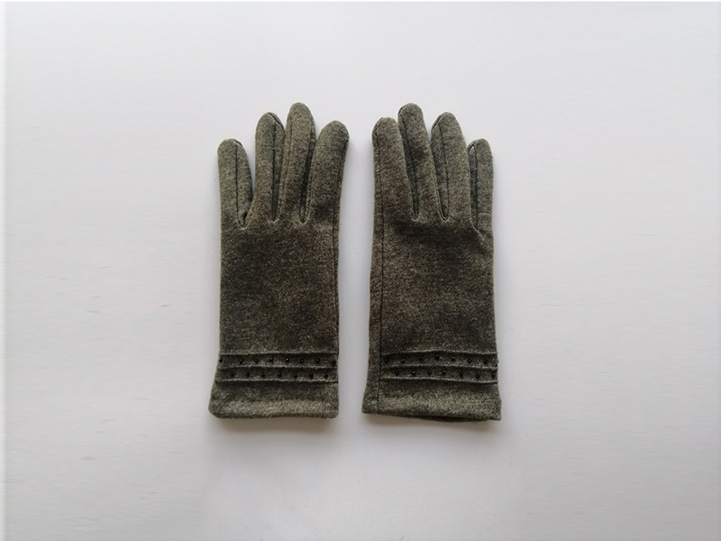Pure color gloves for keeping warm